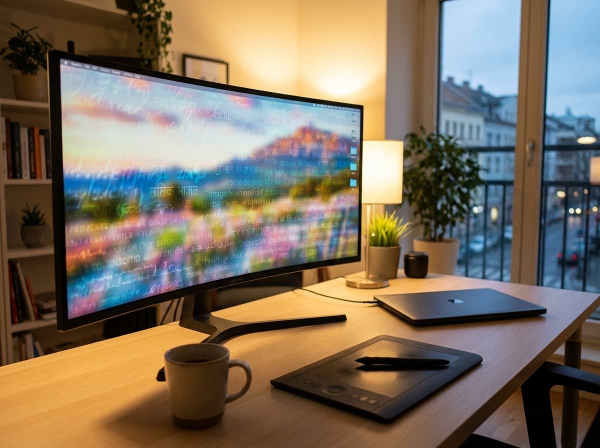 Multilingual Visual Creation