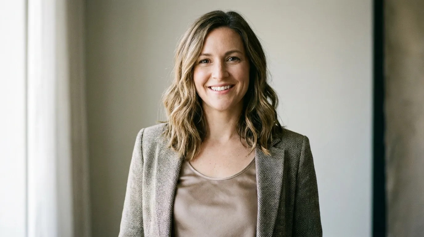Nano Banana Pro portrait — natural candid feel with soft ambient light